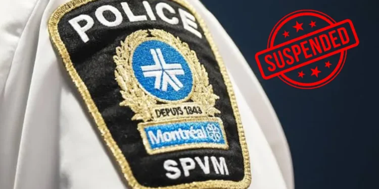 Montreal police officers suspended racism allegations